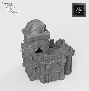 Desert Merchant's House - 15mm 28mm 32mm Empire of Scorching Sands Wargaming Terrain D&D, DnD