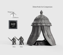 Load image into Gallery viewer, Sultan Bed - 28mm 32mm Empire of Scorching Sands Wargaming Terrain D&amp;D, DnD