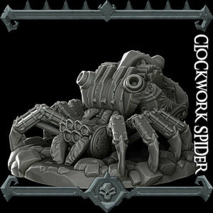 Clockwork Spider - Wargaming Miniatures Monster Rocket Pig Games D&D, DnD