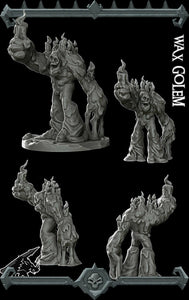 Wax Golem - Wargaming Miniatures Monster Rocket Pig Games D&D, DnD