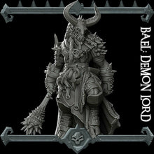 Load image into Gallery viewer, Bael - Demon Lord - Wargaming Miniatures Monster Rocket Pig Games D&amp;D DnD