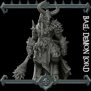 Bael - Demon Lord - Wargaming Miniatures Monster Rocket Pig Games D&D DnD