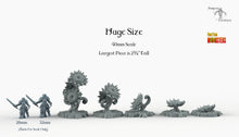 Load image into Gallery viewer, Fairy Sunflowers - Print Your Monsters Fantastic Plants and Rocks Resin Terrain Wargaming D&amp;D DnD