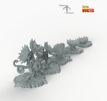 Load image into Gallery viewer, Fairy Sunflowers - Print Your Monsters Fantastic Plants and Rocks Resin Terrain Wargaming D&amp;D DnD