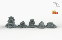 Load image into Gallery viewer, Underwater Coral - Print Your Monsters Fantastic Plants and Rocks Resin Terrain Wargaming D&amp;D DnD