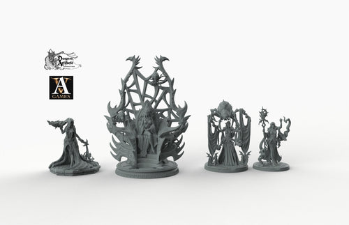 Dark Elves - Divine - Archvillain Games 28mm 32mm 40mm 75mm Wargaming Terrain D&D, DnD