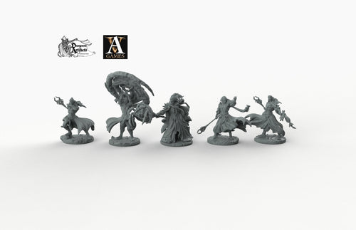 Dark Elves - Arcane - Archvillain Games 28mm 32mm 40mm Wargaming Terrain D&D, DnD