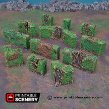 Load image into Gallery viewer, Hedge Maze - Shadowfey Wilds 15mm 20mm 28mm 32mm 37mm Wargaming Terrain D&amp;D DnD