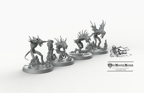 Nothic Grunts - Mini Monster Mayhem Wargaming Miniatures Games Undead D&D DnD