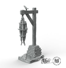 Load image into Gallery viewer, Caged Skeleton - Flesh of Gods Miniatures Wargaming D&amp;D DnD A Cult of Mortality
