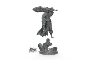 Almenhier, Vampire Swordsman - Dungeon Master Stash DM Miniatures Games D&D DnD Hunter