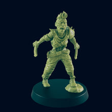 Load image into Gallery viewer, Mutilated Gangster - Female - Beyond the Badlands - EC3D - Wasteland Terrain Wargaming D&amp;D DnD 25mm 28mm 32mm 40mm 54mm 75mm