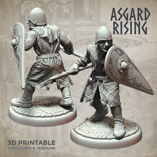 Load image into Gallery viewer, Medieval Soldiers Modular Warband Set - Asgard Rising Miniatures - Wargaming D&amp;D DnD