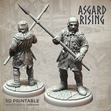 Load image into Gallery viewer, Medieval Soldiers Modular Warband Set - Asgard Rising Miniatures - Wargaming D&amp;D DnD