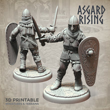 Load image into Gallery viewer, Medieval Soldiers Modular Warband Set - Asgard Rising Miniatures - Wargaming D&amp;D DnD