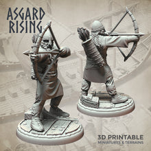Load image into Gallery viewer, Viking Archers Set  - Asgard Rising Miniatures - Wargaming D&amp;D DnD