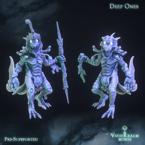 Deep Ones - Dreams of Ryleh  - VoidRealm Minis Wargaming D&D DnD