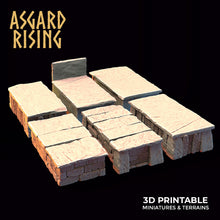 Load image into Gallery viewer, Sarcophagus Set - Asgard Rising - Wargaming D&amp;D DnD