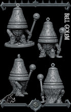 Load image into Gallery viewer, Bell Golem - Rocket Pig Wargaming D&amp;D DnD