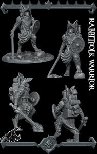 Rabbitfolk Warrior - Rocket Pig Wargaming D&D DnD