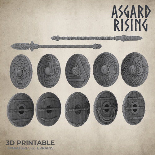 Weapons Set 2 - Asgard Rising Miniatures - Wargaming D&D DnD