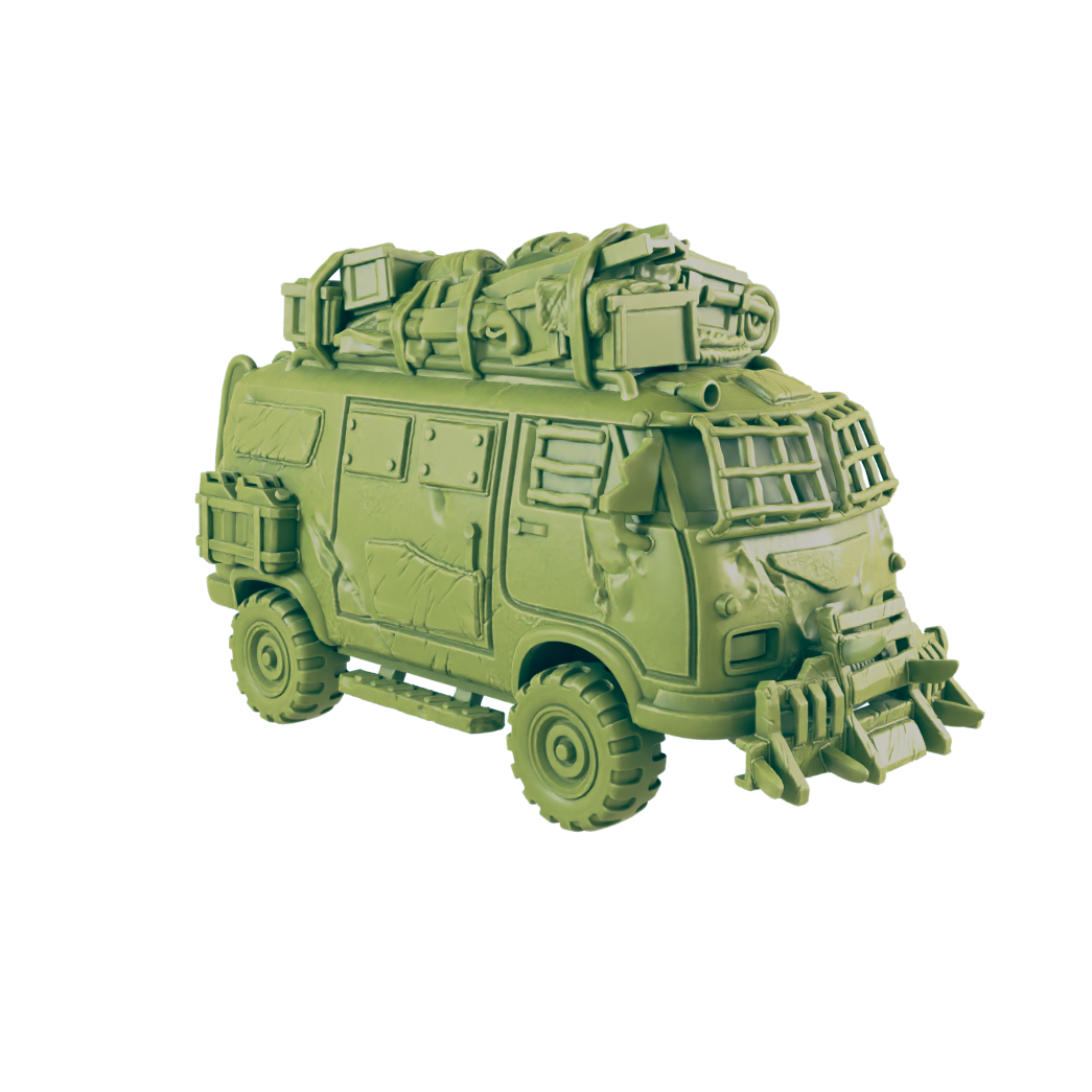 Retro Camper - Beyond the Badlands - EC3D - Wasteland Terrain Wargaming D&D DnD 15mm 20mm 25mm 28mm 32mm 40mm 54mm 75mm